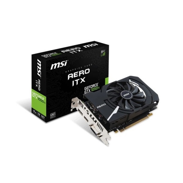 ვიდეო დაფა MSI GeForce GTX 1050 TI AERO ITX 4GB GDDR5 128-bit - GTX_1050_TIAEROITX4GOCV1