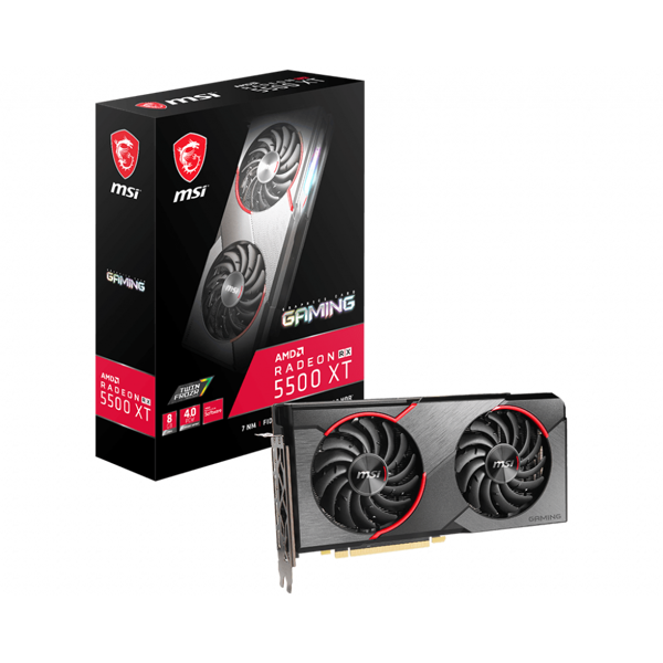 ვიდეო დაფა MSI Radeon RX 5500 XT 8GB DDR6 STRIX GAMING