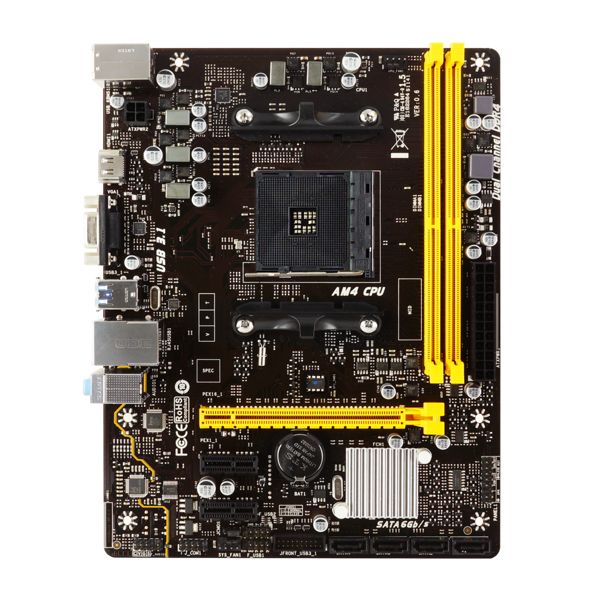 დედა დაფა Biostar A320MH sAM4 A320 2xDDR4 HDMI-VGA mATX