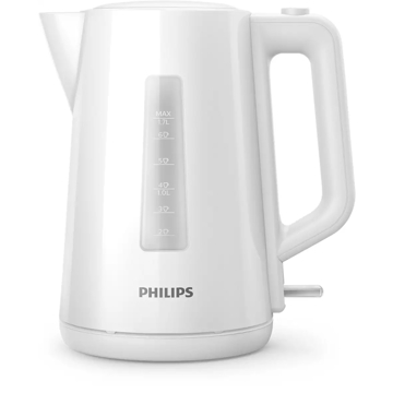 ელექტრო ჩაიდანი PHILIPS HD9318/00, 2200W, 1.7L, Electric Kettle, White