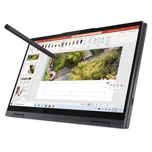 ნოუთბუქი Lenovo Yoga 7 14" Touch I5-1135G7 16GB, 512GB SSD W10 Slate Grey