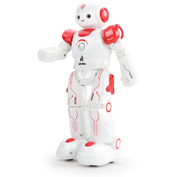 სათამაშო ჭკვიანი რობოტი JJRC R12 Cady Wiso Intelligent Remote RC Control Robot Toy red