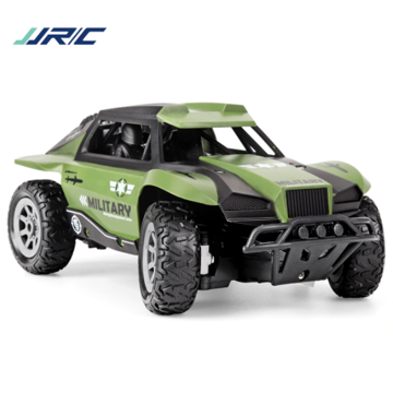 სათამაშო მანქანა JJRC Q67 2.4G 1:20 Military Short RC Truck Off-road Car 10-12km/h RC Drift Car Green