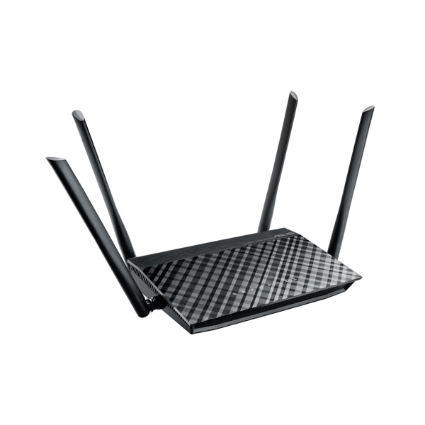 როუტერი Asus RT-AC1200 Wireless Router Black (90IG0211-BM3D00)