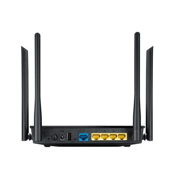 როუტერი Asus RT-AC1200 Wireless Router Black (90IG0211-BM3D00)