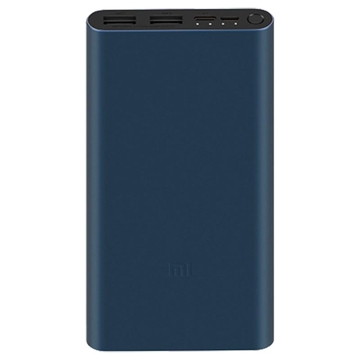 პორტატული დამტენი Xiaomi Mi Power Bank 3 10000 mAh (PLM13ZM) Black