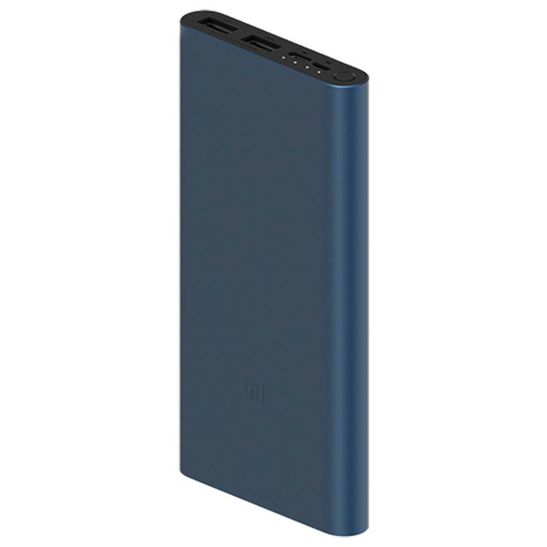 პორტატული დამტენი Xiaomi Mi Power Bank 3 10000 mAh (PLM13ZM) Black