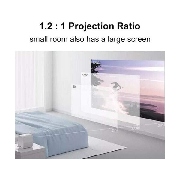 პროექტორი Xiaomi SJL4014GL Mi Smart Compact Projector White