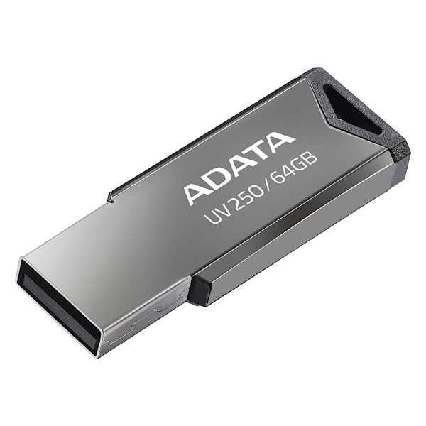 USB ფლეშ მეხსიერება ADATA AUV250-16G-RBK AUV250 16GB USB 2.0 Silver Flash Drive