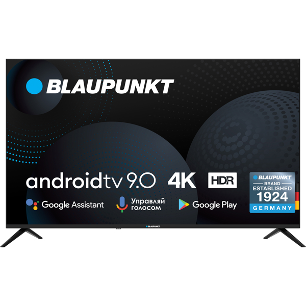 ტელევიზორი BLAUPUNKT 55UN265 55" Smart Android 9.0, Ultra HD 4K Black