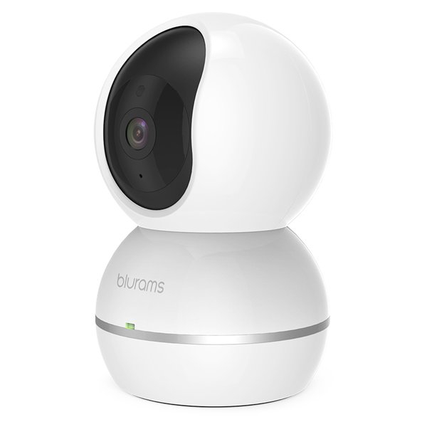 ვიდეო სათვალთვალო კამერა Blurams S15F Snowman Security Camera 1080p Wifi Two-Way Audio Night Vision Works with Alexa 360 Degree