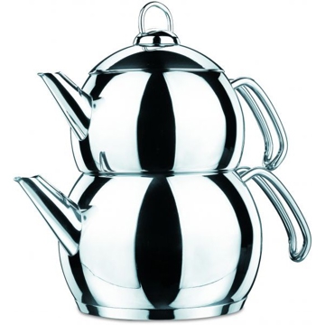 Korkmaz A104 TOMBIK Tea Pot Set 1,1 / 2,0 Lt