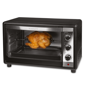 ელექტრო ღუმელი Scarlett Electric oven (black)