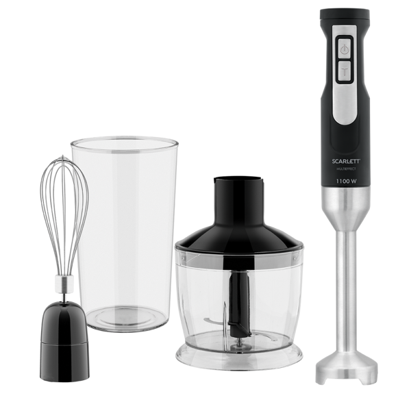 ხელის ბლენდერი Scarlett Food processor-blender (black)