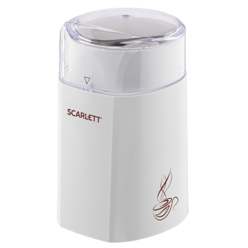 ყავის საფქველი scarlett Coffee grinder (white)