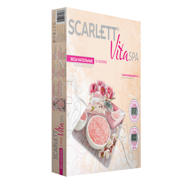 იატაკის სასწორი scarlett Bathroom scale (SPA)