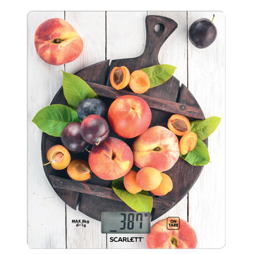 სამზარეულოს სასწორი Scarlett kitchen scale (fruits on the Board)