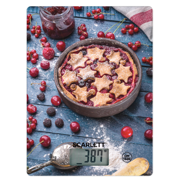 სამზარეულოს სასწორი Scarlett kitchen scale (berry pie)