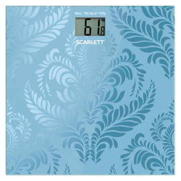 იატაკის სასწორი scarlett Bathroom scale (navy blue)