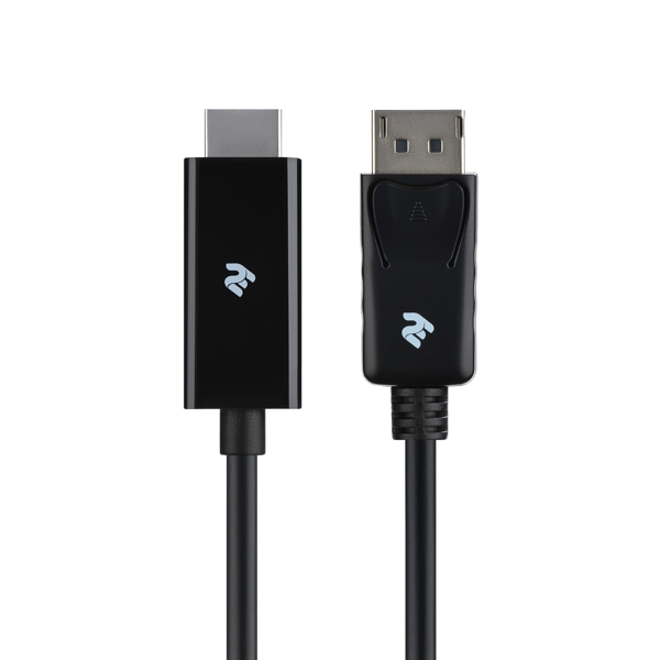 ვიდეო კაბელი 2E Cable 2Е Displayport - HDMI (AM/AM) black 1.8m