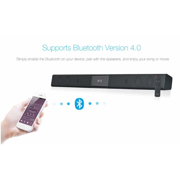 დინამიკი Fenda T-160X 40 W, 2.0 Channel Bluetooth 4.0 Soundbar Black