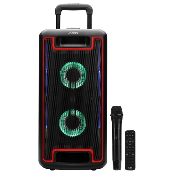 კარაოკე დინამიკი Fenda PA938 80 W, Bluetooth 4.2 Party Speaker Black