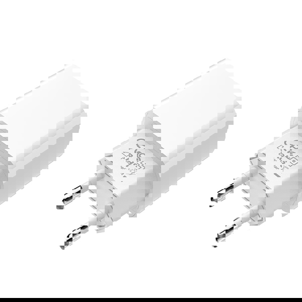 BOROFONE BA20A Sharp single port charger set(Type-C)(EU) White