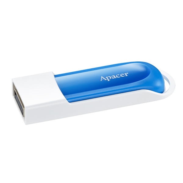 USB ფლეშ მეხსიერება Apacer 32GB USB 2.0 AH23A Blue/White