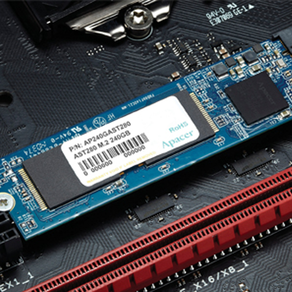 მყარი დისკი Apacer SSD 512GB SSD M.2 AS2280P4 NVMe PCIe 3.0 4x 2280