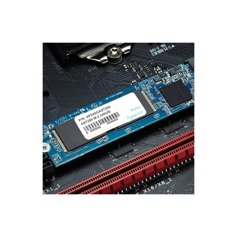 მყარი დისკი Apacer SSD 512GB SSD M.2 AS2280P4 NVMe PCIe 3.0 4x 2280