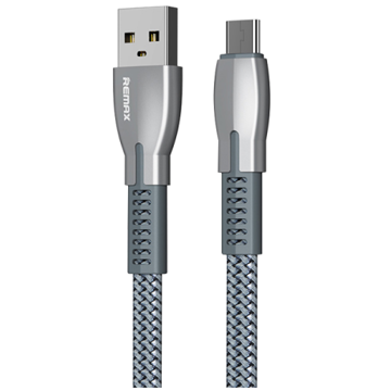 USB კაბელი REMAX Gonro Series 2.4A Data Cable RC-159 1m silver