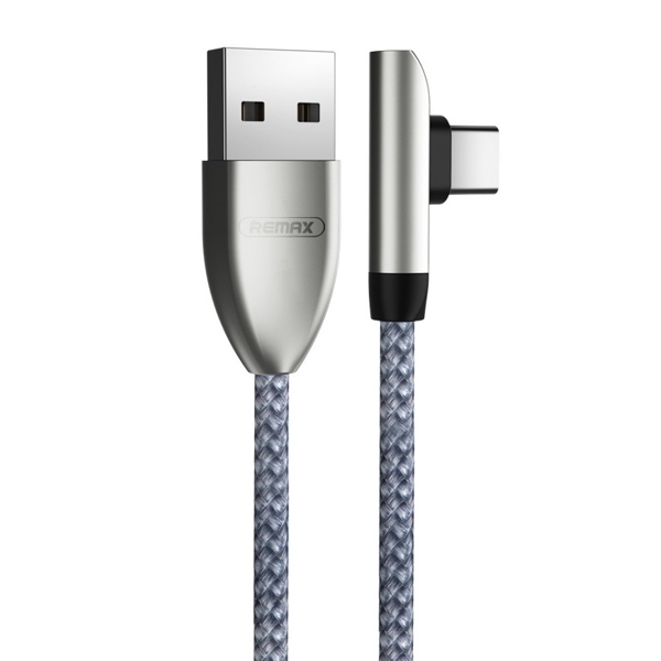 USB კაბელი REMAX Fonly Series 2.4A Data Cable RC-103a 1m Silver