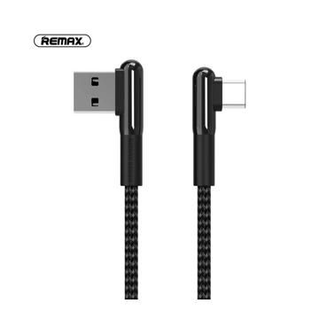 USB კაბელი REMAX Soldier Series 3.0A Data Cable RC-155a type-c 1m black