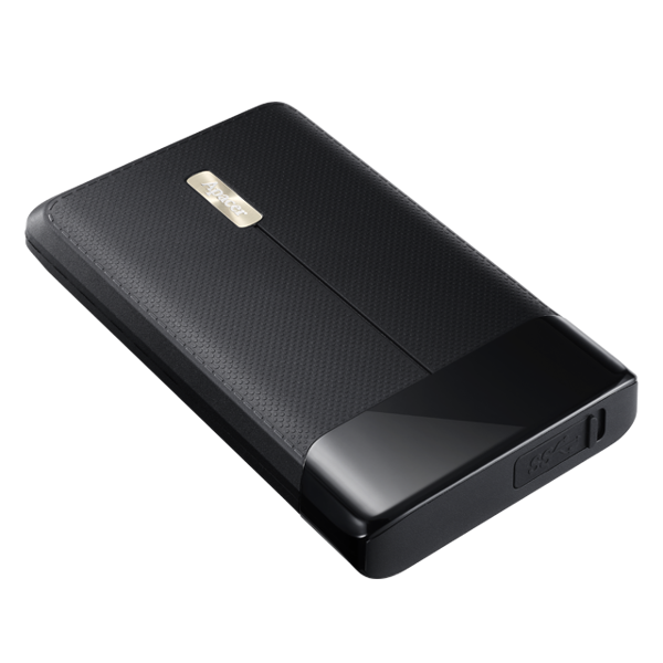 გარე მყარი დისკი Apacer Hard Drive 2.5" USB 3.1 2TB AC731 IP68 Black