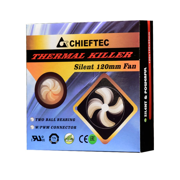 ქულერი CHIEFTEC Thermal Killer AF-1225PWM120mm 1650 rpm