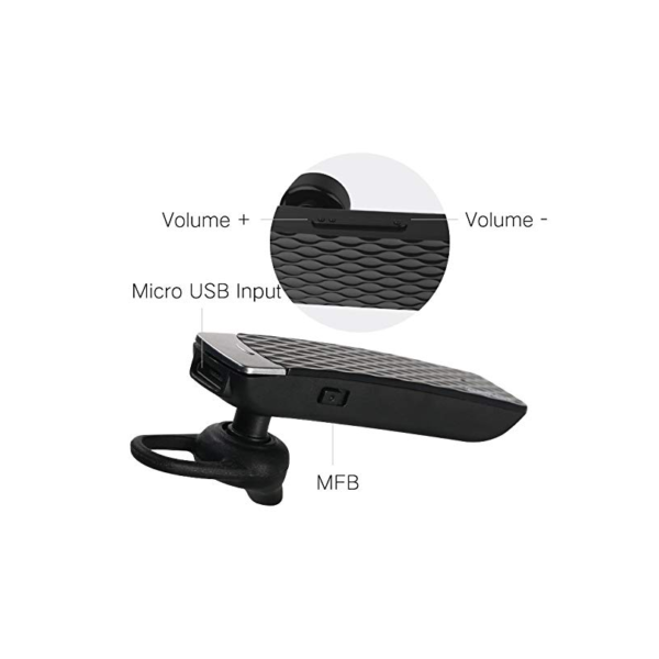 ყურსასმენი Remax Bluetooth Earphone RB-T9 Black