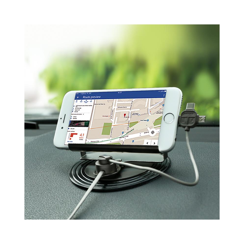 ტელეფონის დამჭერი მანქანისთვის REMAX Letto RC-FC2 Universal Car Phone Holder 