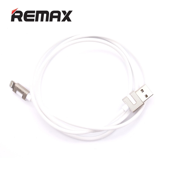 USB კაბელი Remax METAL DATA CABLE RC-089i Lightning 1m white