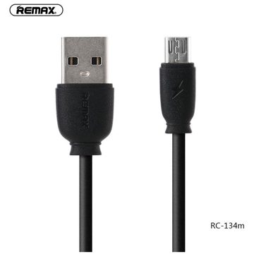 USB კაბელი REMAX Fast Charging Data Cable RC-134m 1m black