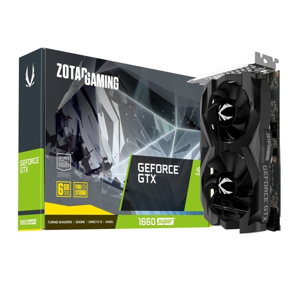 ვიდეო დაფა Zotac Gaming GeForce GTX 1660 Super Twin Fan 6GB GDDR6 