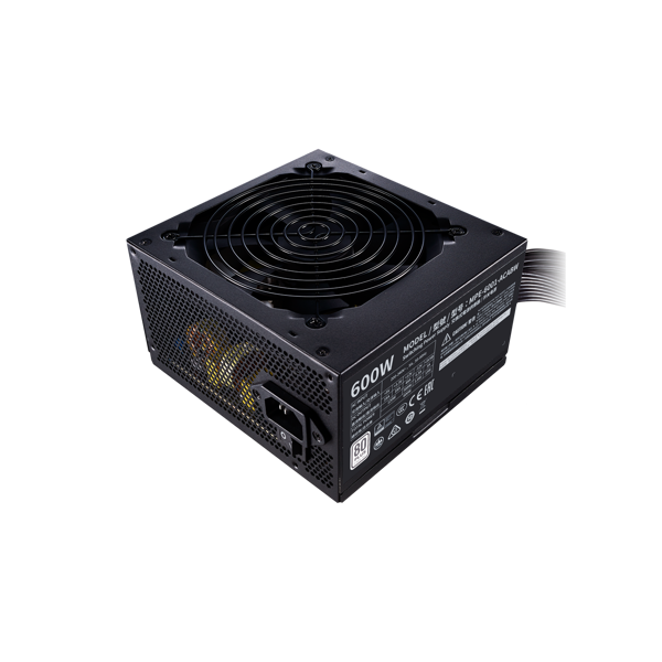 კვების ბლოკი Cooler Master MWE White V2 600W12cm fan