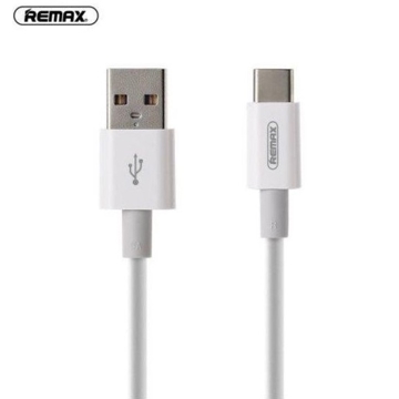 USB კაბელი REMAX Super-Fast Charging Data Cable (5A) For Type-C RC-136a 1m White