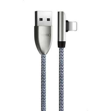 USB კაბელი REMAX Fonly Series 2.4A Data Cable RC-103i 1m Silver