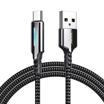 USB კაბელი REMAX Gonyu Series 2.4A Data Cable RC-123a 1m Black