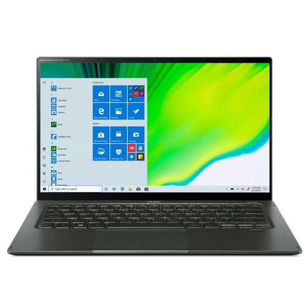 ნოუთბუქი Acer Swift 5 14'' I7-1165G7 Touch 16GB, 512GB SSD MX350 2GB Mist Green