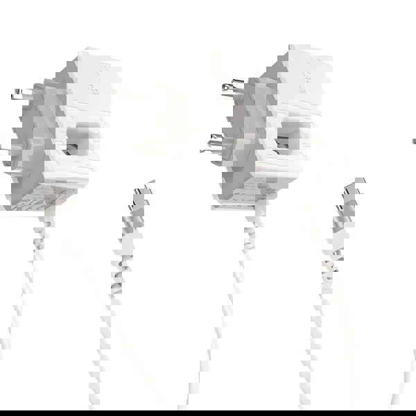 BOROFONE BA34 Power essence dual port charger(Type-C)(EU) 1m white