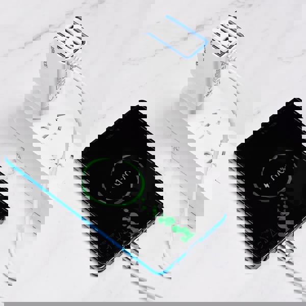 BOROFONE BA35A Brilliant dual port charger(Type-C)(EU) 1m White