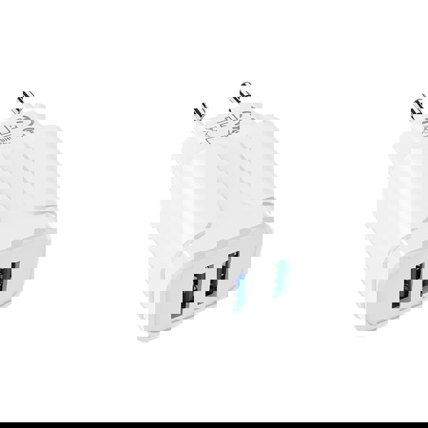 მობილურის დამტენი BOROFONE BA37A Speedy dual port charger set(Type-C)(EU)1m White