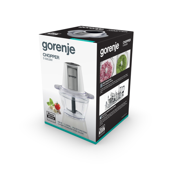 ჩოფერი Gorenje Chopper S500LBW 500 W white