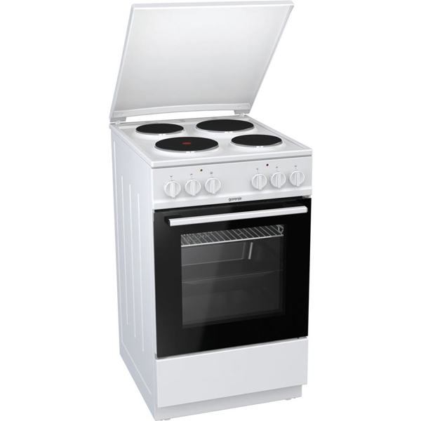 Gorenje Cooker E5121WH, 4 Gas, Oven, White